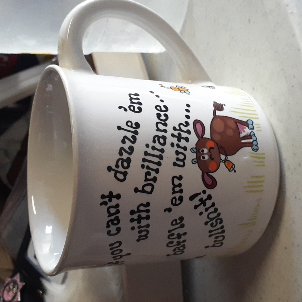Dazzle... or baffle.... George Good Message Mug